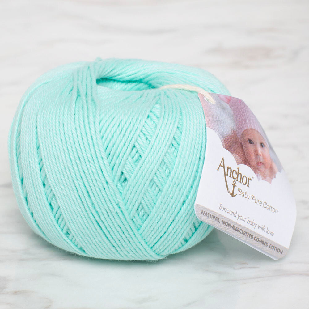 ANCHOR BABY PURE COTTON 4PLY 50G BEBE YEŞİL EL ÖRGÜ İPİ - 4804000 - 00385